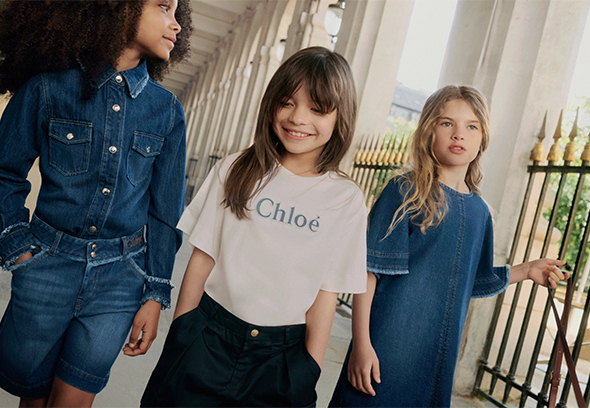 Vêtements pour enfant de la marque luxe Chloé