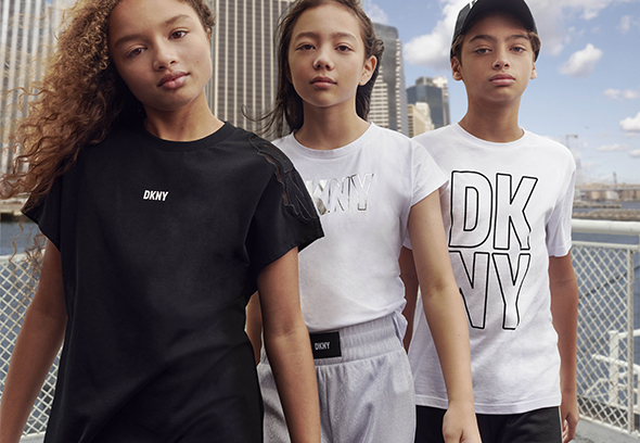 Kinderkleding van het topmerk DKNY new york