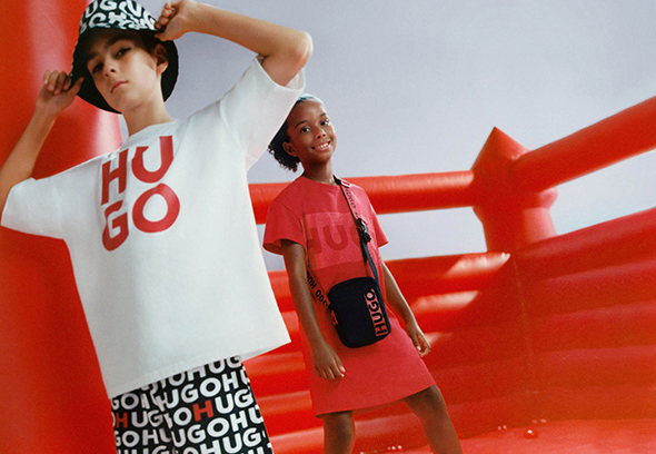 Children's clothing from the premium Hugo brand