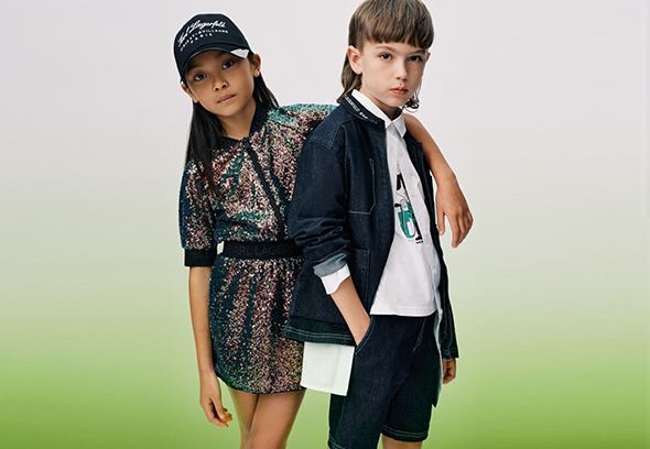 Vêtements pour enfant de la marque luxe Karl lagerfeld kids