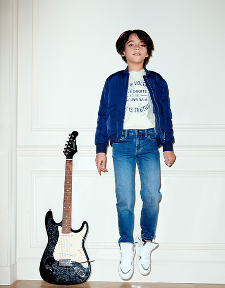 Vêtements et Accessoires pour enfants de la marque Zadig&Voltaire