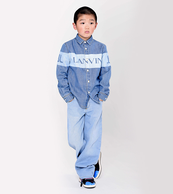 Lanvin-Jacke für Jungen, blau