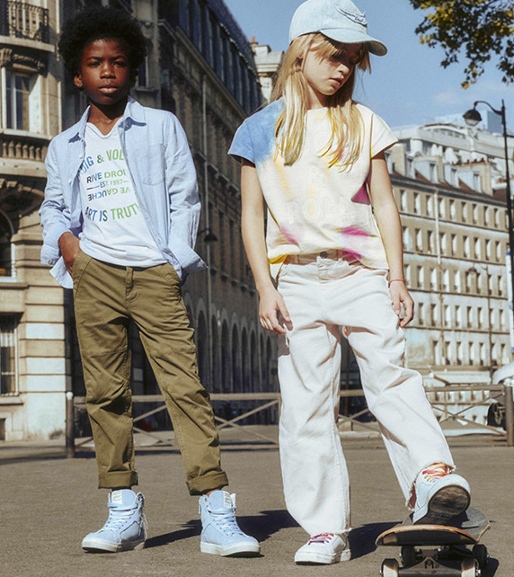 trousers shirt children's clothing girl boy Zadig&Voltaire 