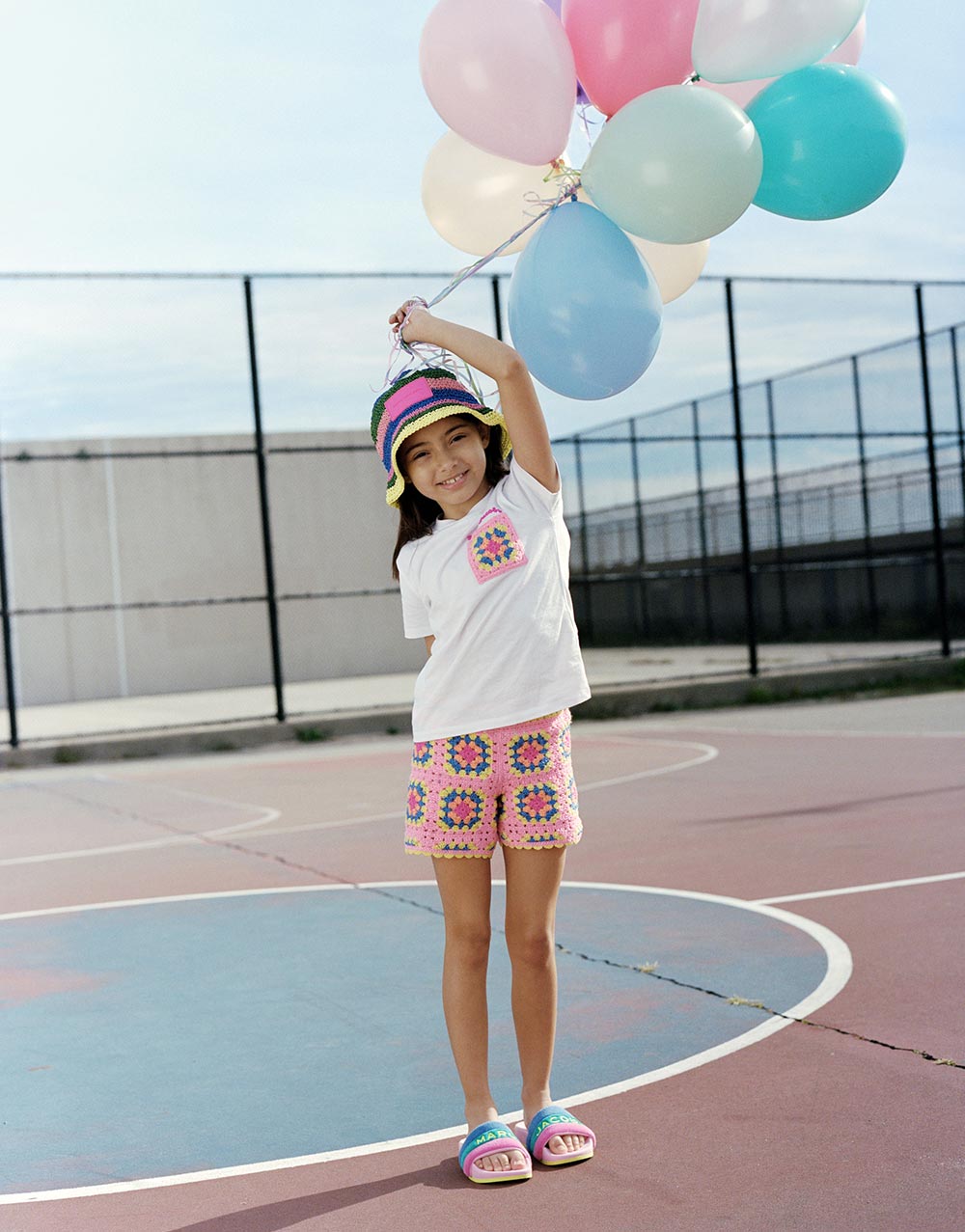 Camiseta y falda de niña Marc Jacobs