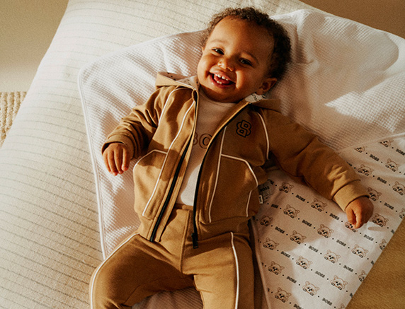 winter baby clothes from the brand BOSS