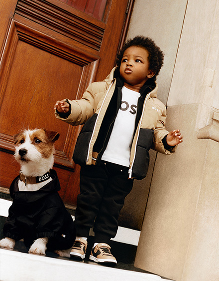 vêtements de marque hugo boss pour bébé sur kids around