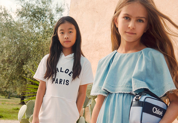 Children's clothing from the premium brand Chloé