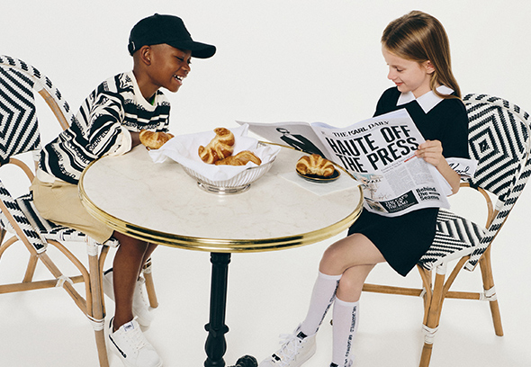 children's clothing from Zadig&Voltaire on kids around