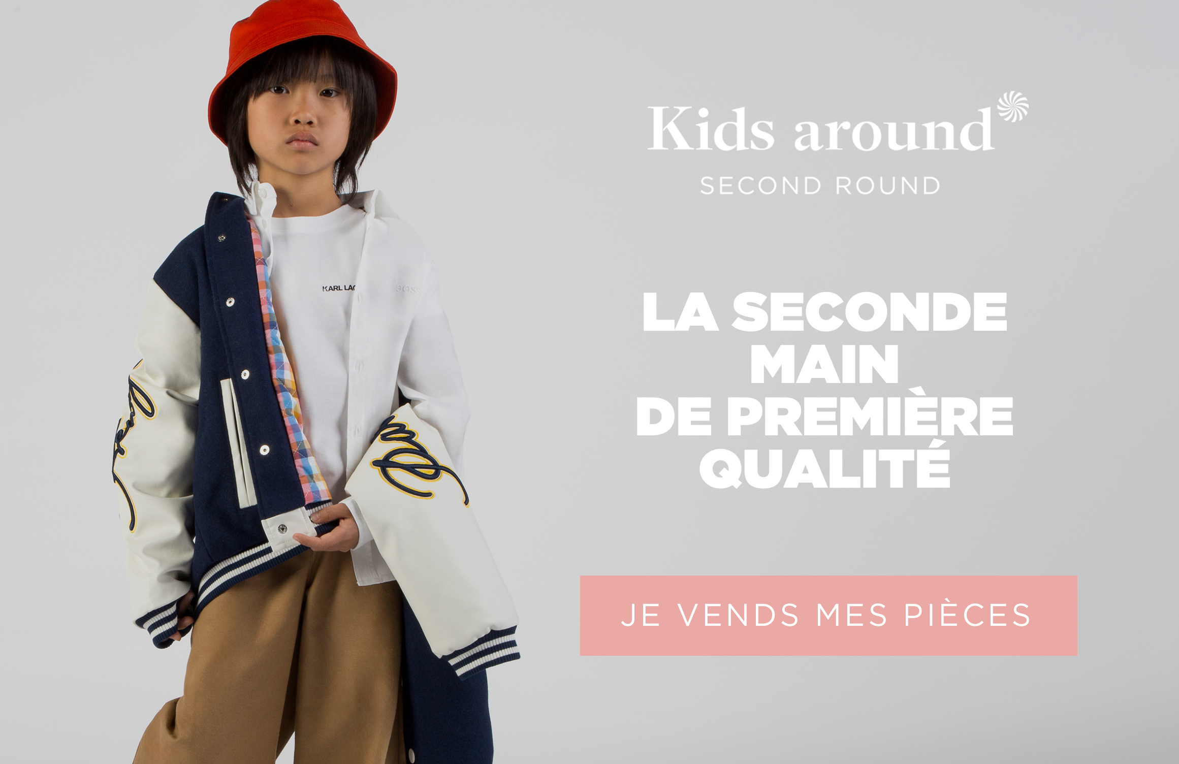 Second round plateforme de vêtements pour enfants premium de seconde main