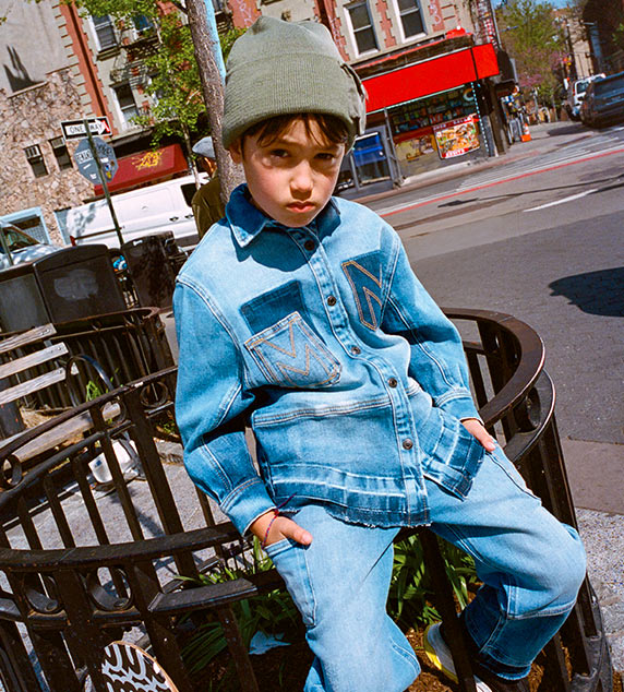 Notre sélection denim sur Kids around