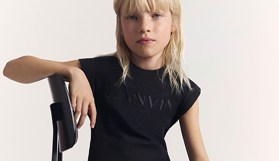 Kinderkleding voor fashion week van luxe merk Lanvin