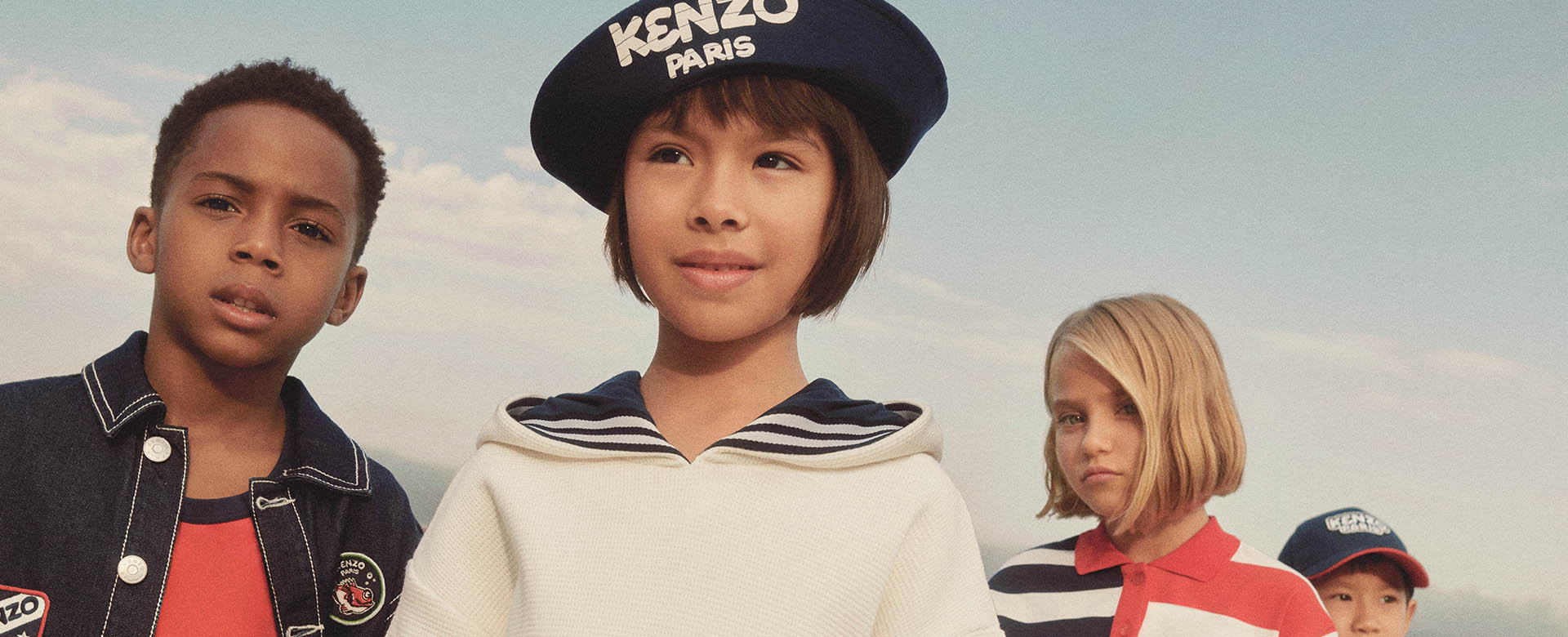 Children's outfits for boys and girls by Kenzo