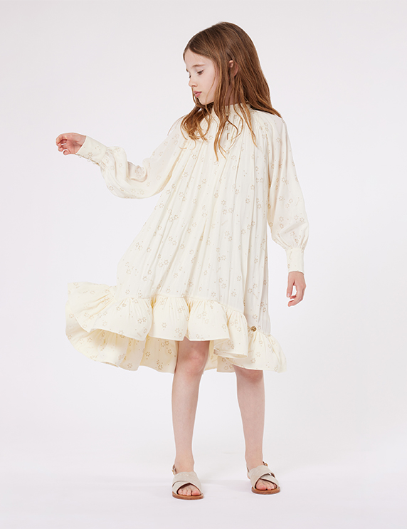 Vestido de niña de la marca de lujo Lanvin