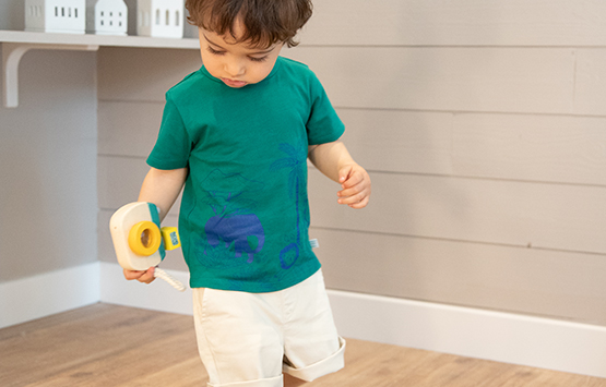 t-shirt and shorts for babies from carrément beau