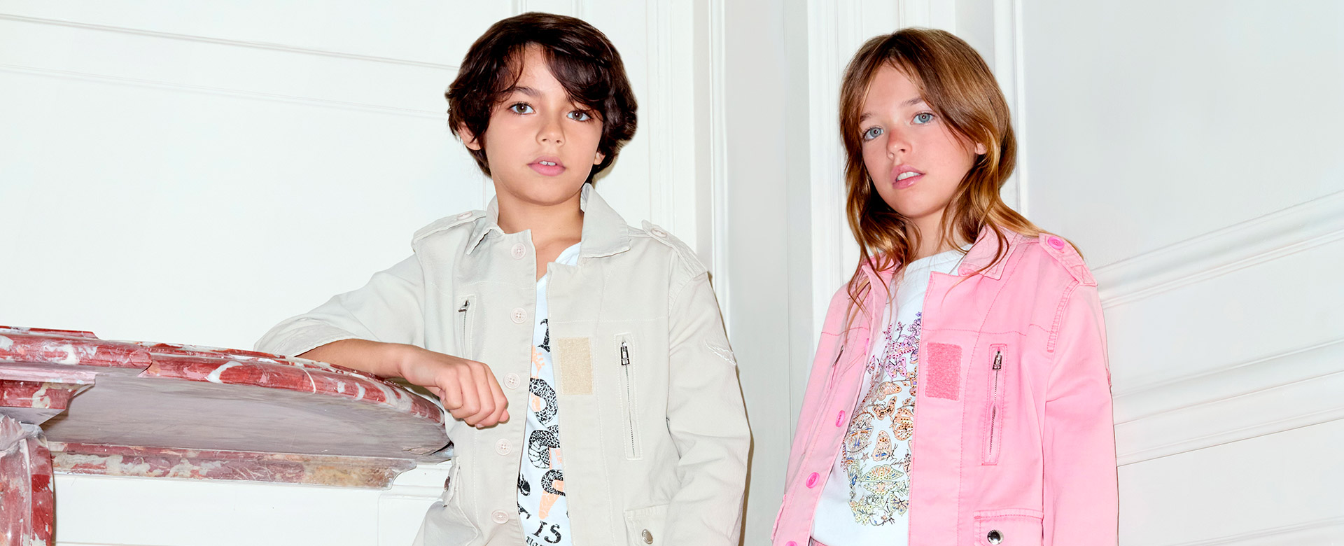 Kidswear from premium brand ZADIG&VOLTAIRE at Kids around