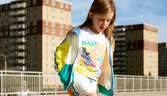 marc jacobs t-shirt and jacket for girls 