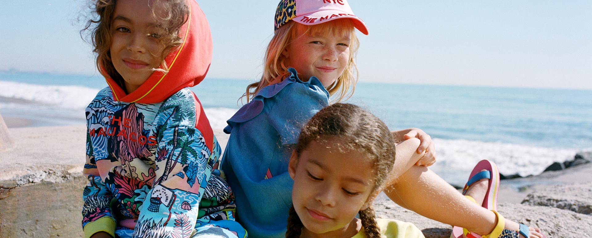 Vêtements de luxe pour enfants, filles et garçons, de la marque Marc Jacobs