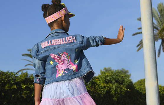 billieblush-Jeansjacke für Mädchen