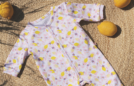pijama para bebé niña de la marca carrément beau