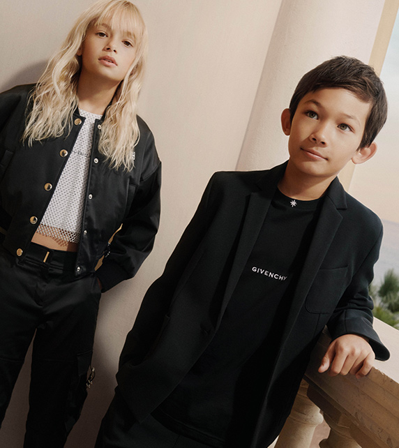 Suit set for children from the luxury brand Givenchy Kids around