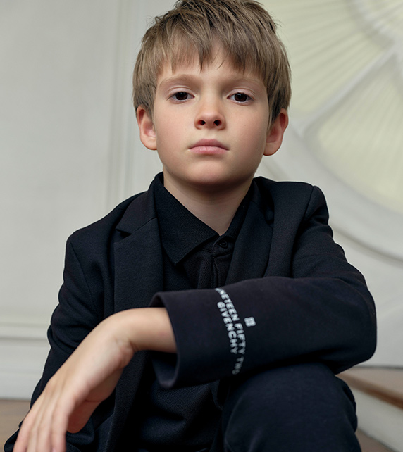 Suit set for children from the luxury brand Givenchy