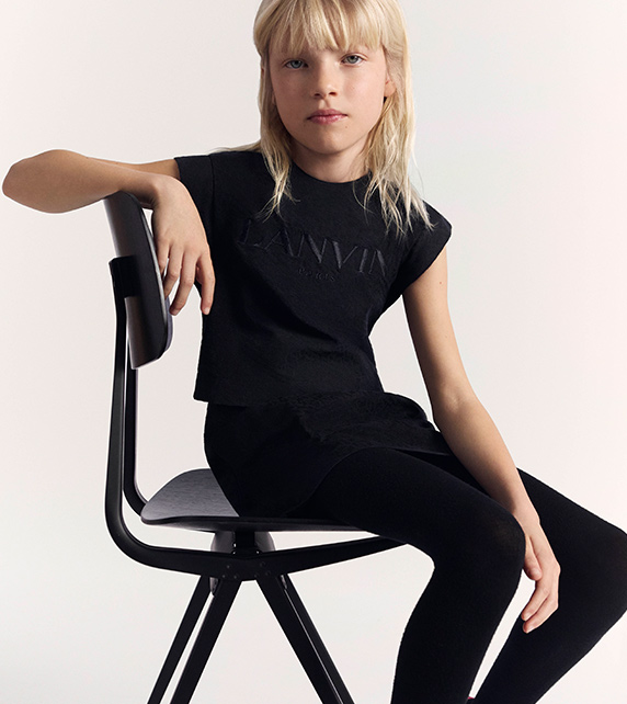 Fall-Winter collection dress from Lanvin for girls.