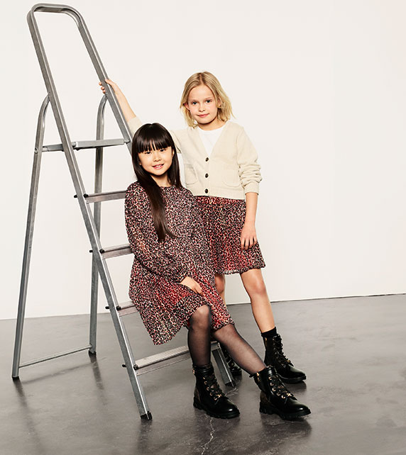 Winter dress and skirt by Michael Kors for girls