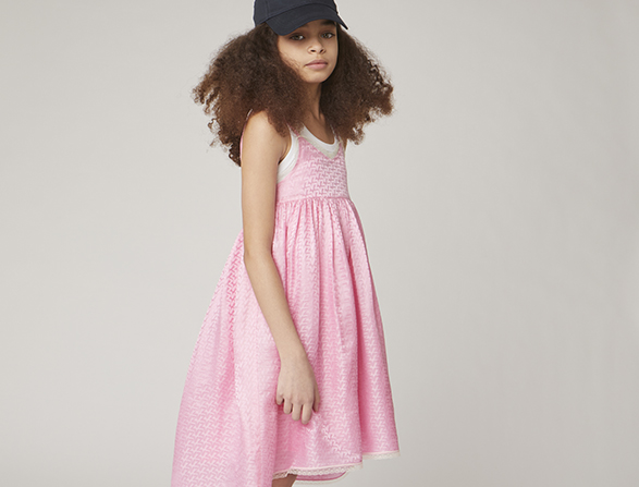 Bohemian dress by Zadig&Voltaire for girls