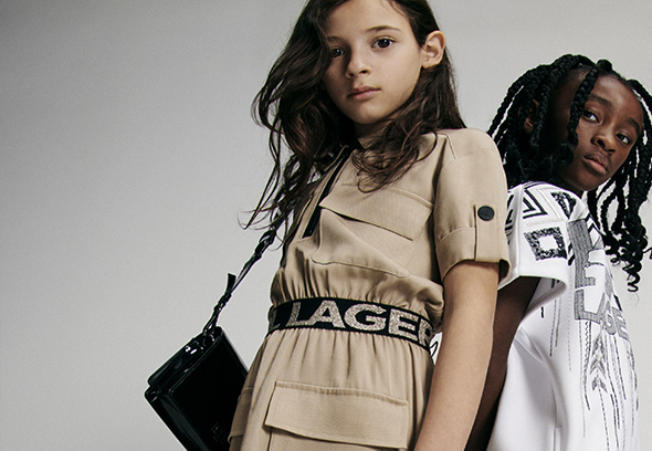 Karl Lagerfeld Kids merk voor jongens en meisjes