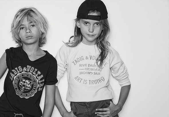 Zadig & Voltaire brand for boys and girls