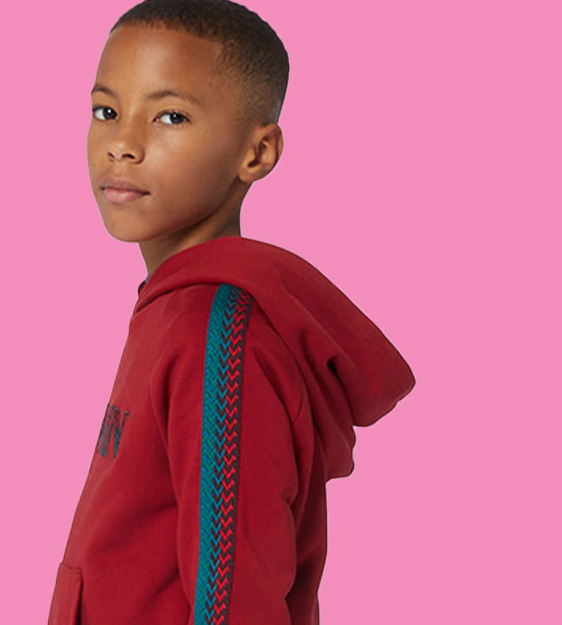 lanvin pull rouge pour garçon soldes kids around