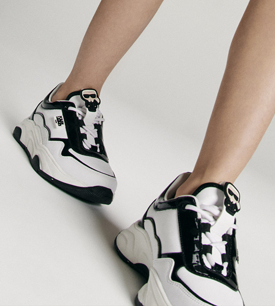 baskets sneakers de la marque Karl Lagerfeld Kids pour enfant fille