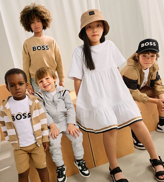 Kleidung der Marke Boss für Kinder