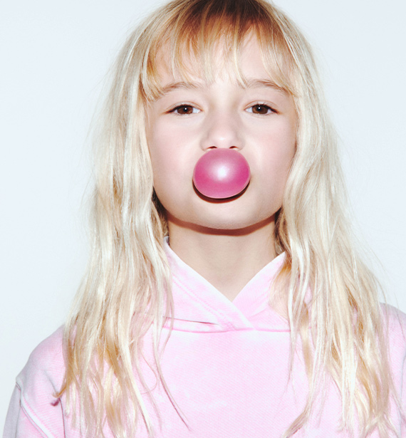 Zadig&Voltaire pink jumper for girls on Kids around