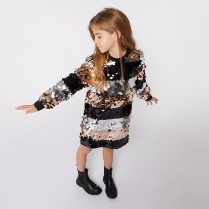 robe à strass de soirée pour enfants de la marque Sonia Rykiel