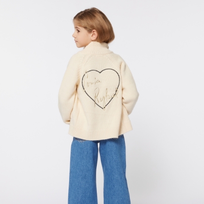 veste à coeur pour enfants de la marque Sonia Rykiel