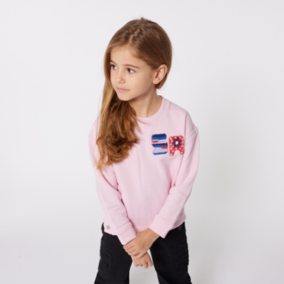 tee-shirt à patch pour enfants de la marque Sonia Rykiel